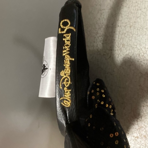 Walt Disney World 50th Anniversary Celebration Minnie Mouse ears- Black and Gold - Picture 2 of 5